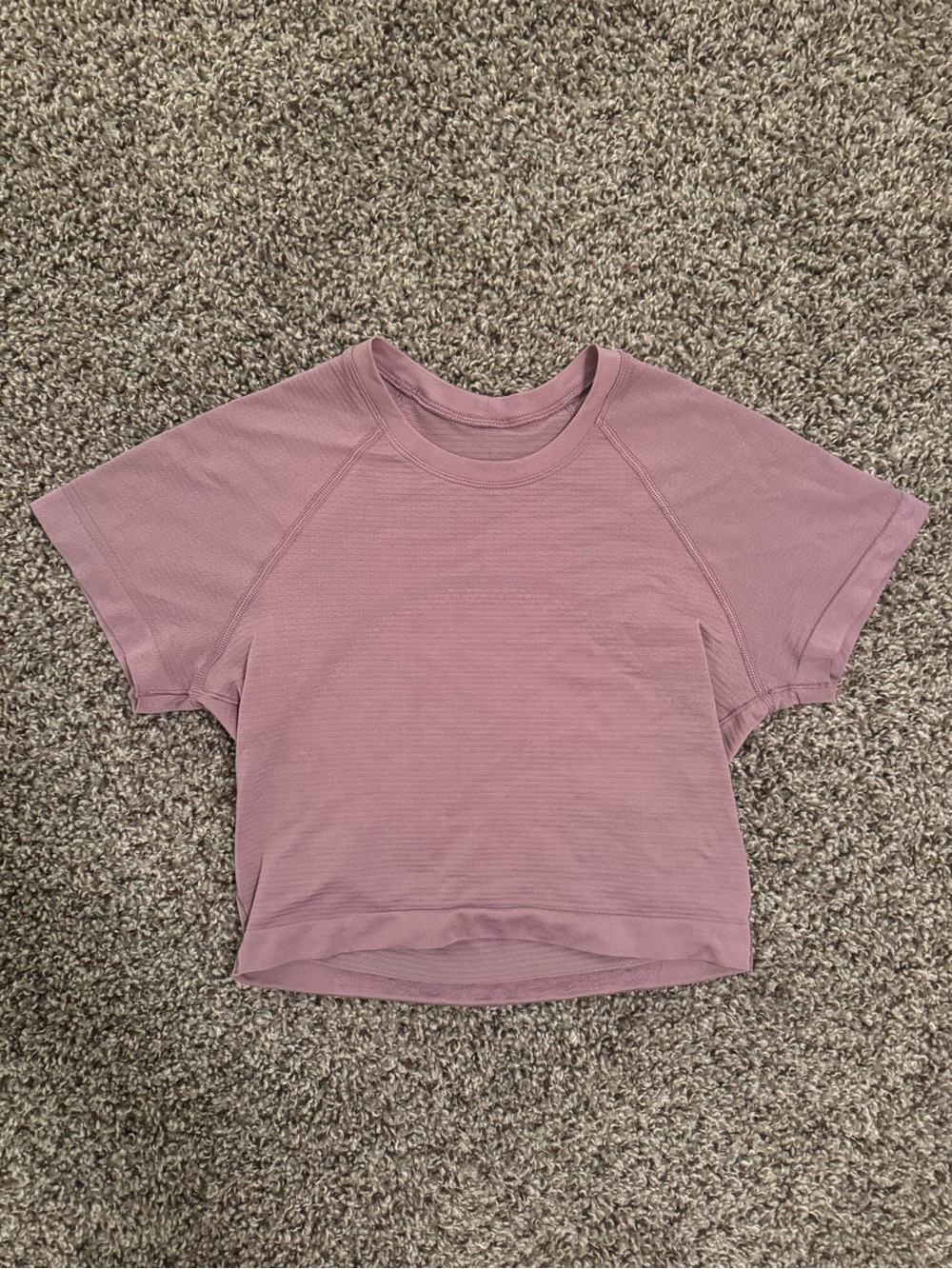 Lululemon Swiftly Tech Cropped Short-Sleeve Shirt 2.0